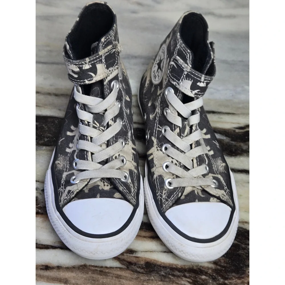 Converse Chuck Taylor All Star Dinoverse High Top Dinosaur Shoes Youth 2 A15064F